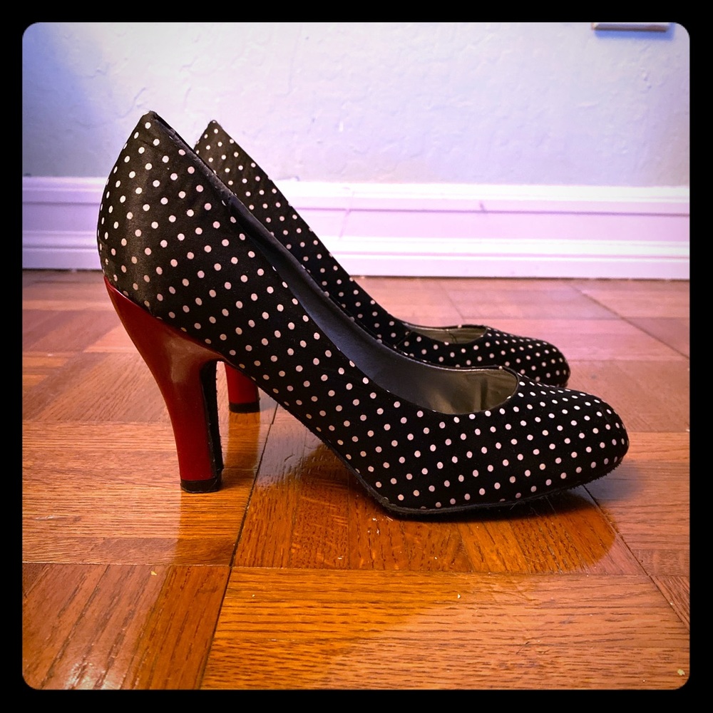 Madden Girl Polka Dot Pumps